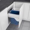 Система хранения белья HAILO Laundry-Carrier с 2 корзинами по 33 л. в шкаф 60мм.